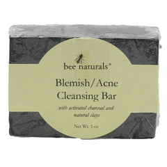 Acne and Blemish Daily Essentials Set – Skincare Trio for Oily, Acne - Prone Skin with Niacinamide, Tea Tree Oil, and Essential Oils to Soothe, Condition, and Clear Skin - Bee Naturals