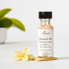 Blemish RX Drying Lotion Spot Treatment – Overnight Acne Solution for Pimples, Blemishes & Breakouts – Calamine, Zinc Oxide & Kaolin Clay Formula – 0.5 fl oz - Bee Naturals