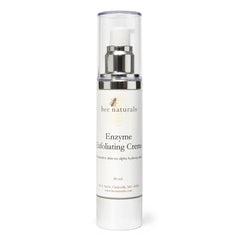 Brightening Enzyme Exfoliating Crème – Gentle Bacillus Ferment Formula for All Skin Types, Smooths & Brightens Complexion with Vitamin E - Bee Naturals