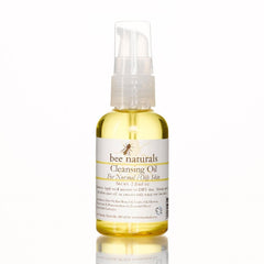 Cleansing Oil Makeup Remover – Gentle & Nourishing Cleanser for Normal and Oily Skin with Castor, Rice Bran & Olive Oils, 2 fl oz - Bee Naturals