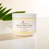 Miracle Skin Creme - All - Natural Hydrating Cream for Full body - Pure Nourishment with Olive Oil, Beeswax & Coconut Oil - Loved globally for Versatility & Trusted by Generations (4 oz) - Bee Naturals