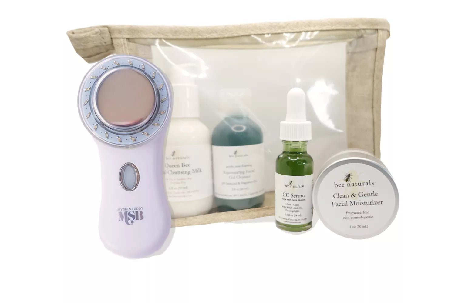MYSKINBUDDY With Bee Naturals All Skin Type Starter Kit - Bee Naturals