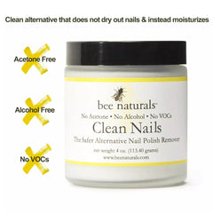 Natural Nail Care Kit - Natural & Non - Toxic Nail and Cuticle Care Set with Vitamin E - Softens & Protects - Ideal Gift for Repairing Cuticles and Nails - Bee Naturals