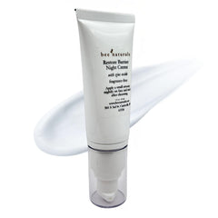 Restore Night Crème with Zinc Oxide - Barrier Support & Hydration, Dermatologist - Recommended Non - Comedogenic Formula, Ideal for Face Basting, All Skin Types, Fragrance - Free, 1.5 Oz - Bee Naturals