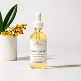 Tattoo Care Oil - All - Natural Tattoo Moisturizer | Enhances Vibrancy, Protects Skin, & Extends Tattoo Life | 2 fl oz - Bee Naturals