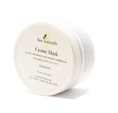Creme Mask For Dry, Dehydrated, And Sensitive Complexions - Bee Naturals Store