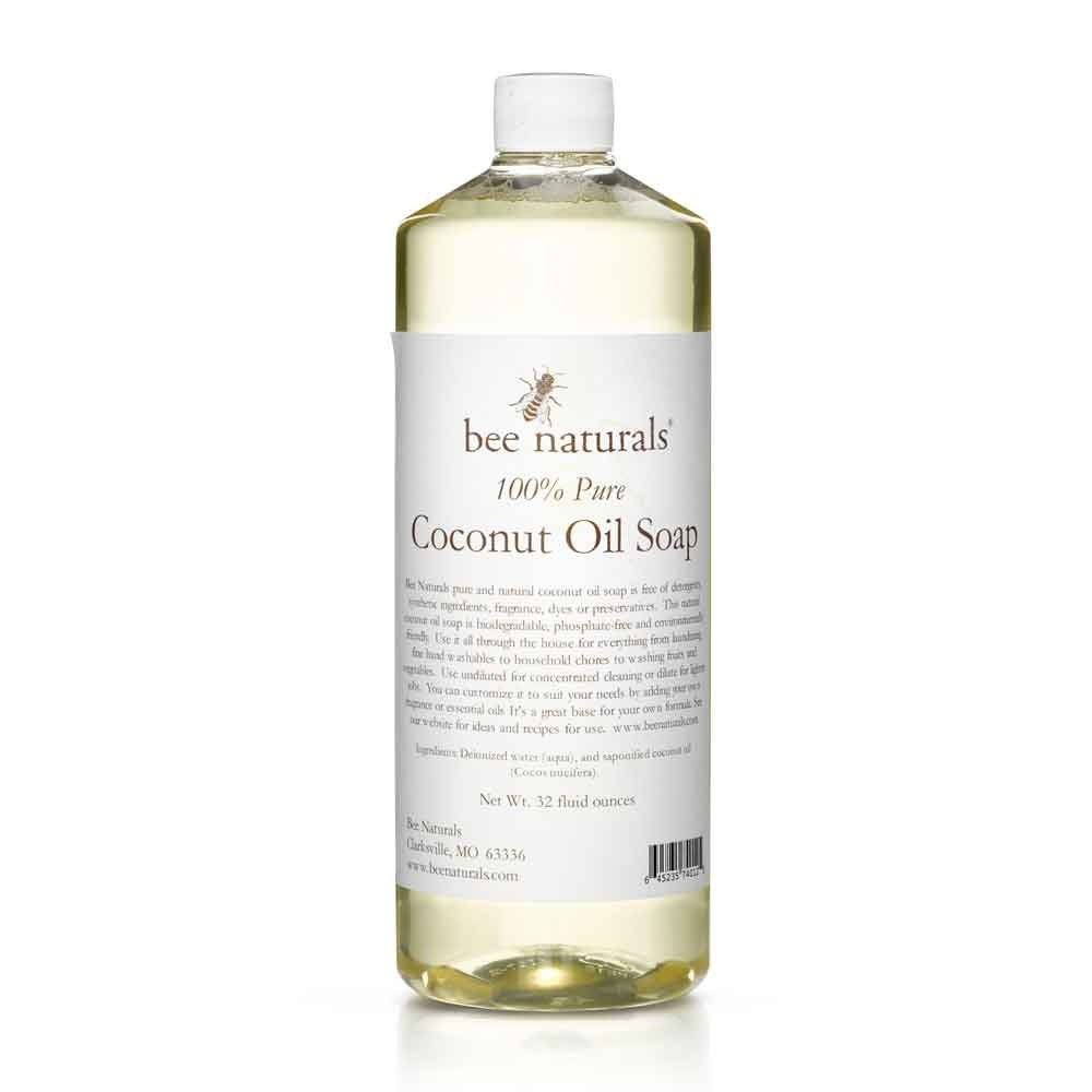 100% Pure Coconut Oil Soap – Luxurious Natural Skin Care, Moisturizing, Gentle Cleansing, Eco - Friendly, and Chemical - Free for All Skin Types - Bee Naturals