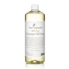 100% Pure Coconut Oil Soap – Luxurious Natural Skin Care, Moisturizing, Gentle Cleansing, Eco - Friendly, and Chemical - Free for All Skin Types - Bee Naturals