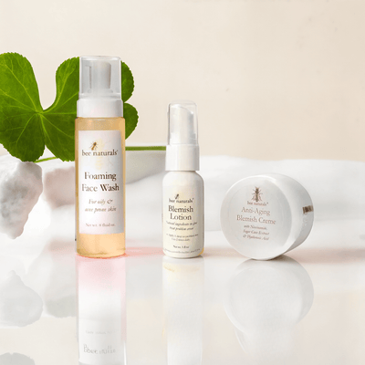 3-Step Skincare System for Oily, Congested, Acneic Skin
