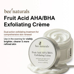 Fruit Acid AHA/BHA Exfoliating Crème