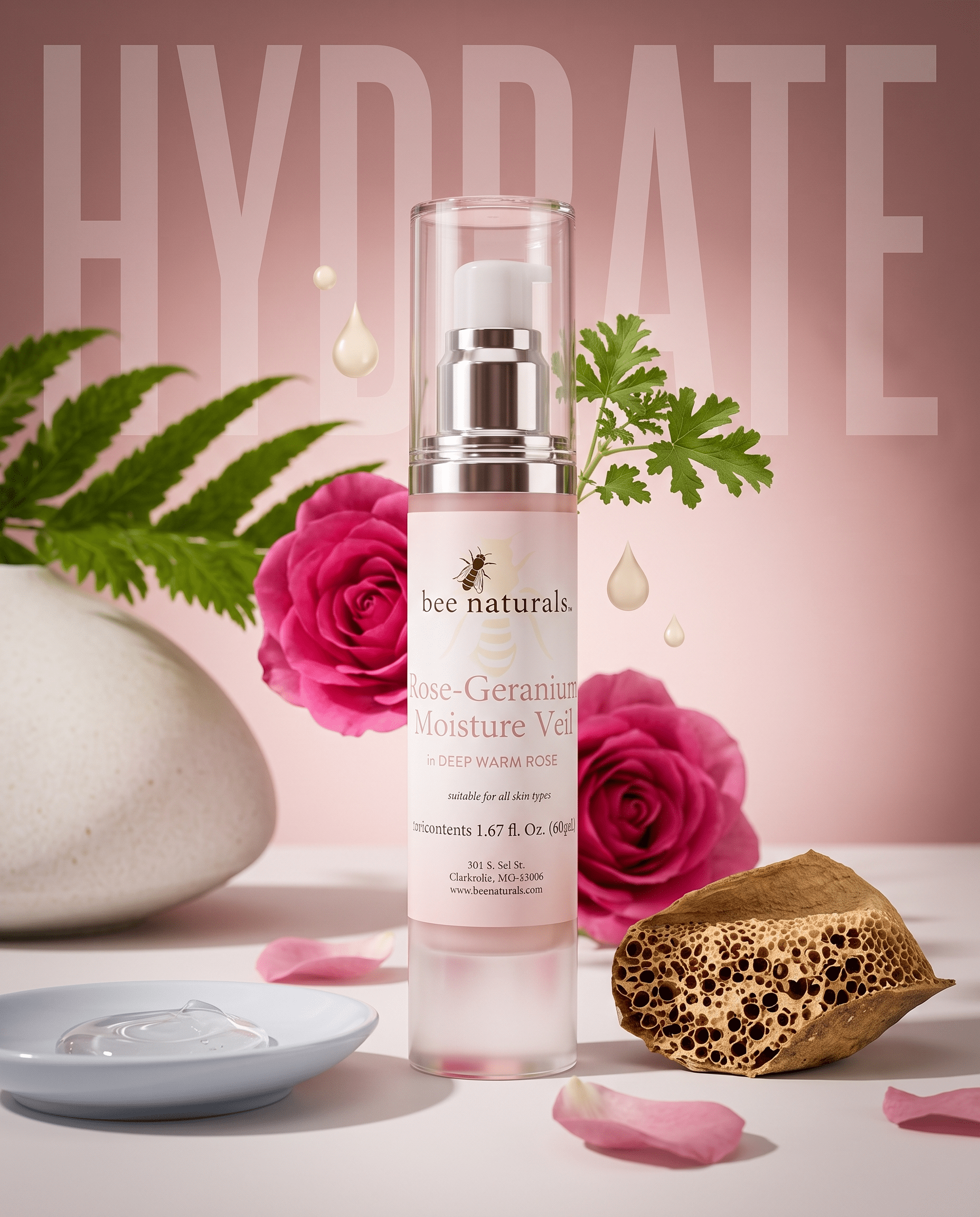 Rose Geranium Moisture Veil