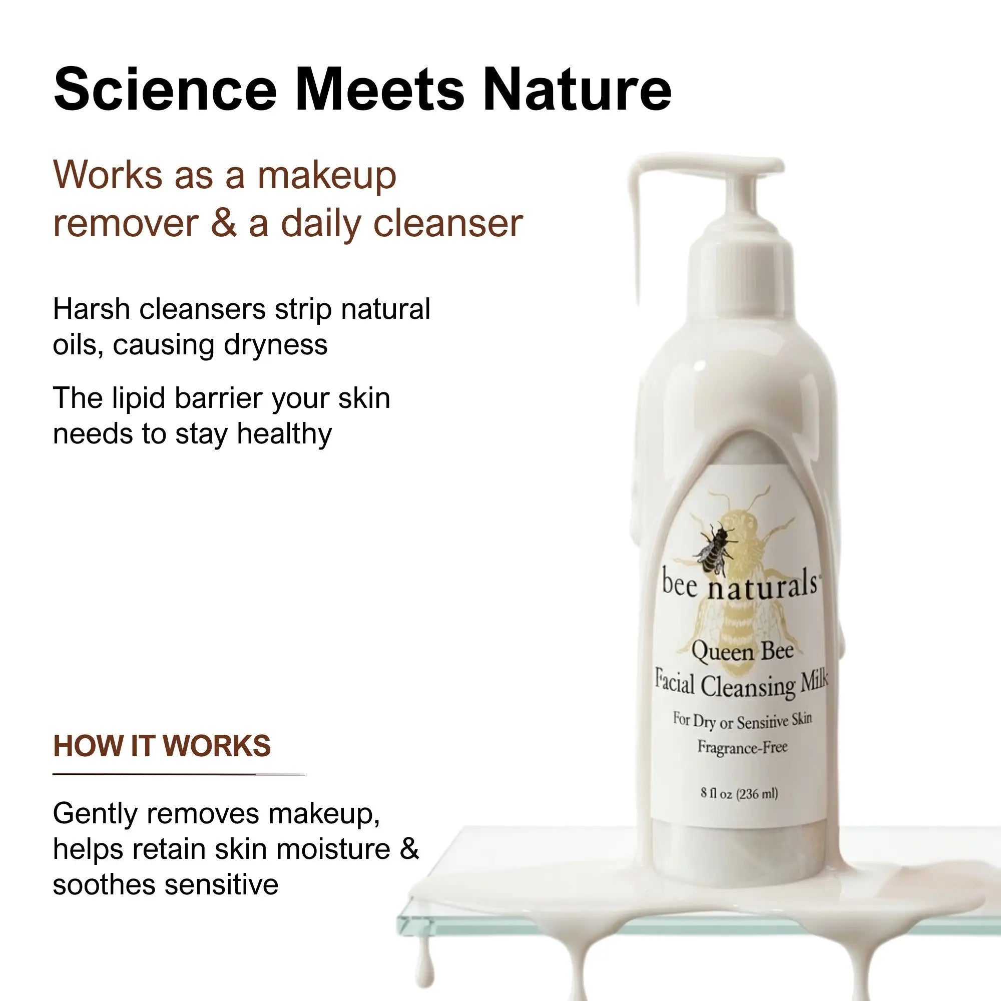 Queen Bee Facial Cleansing Milk