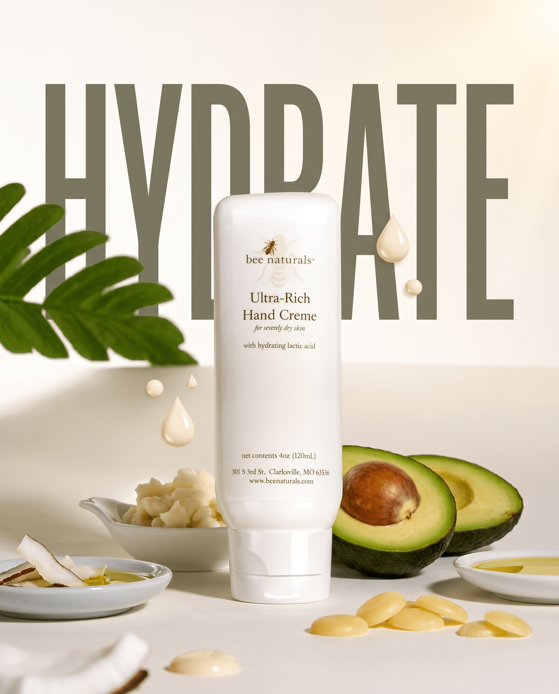 Ultra Rich Hand Creme with Zinc Oxide