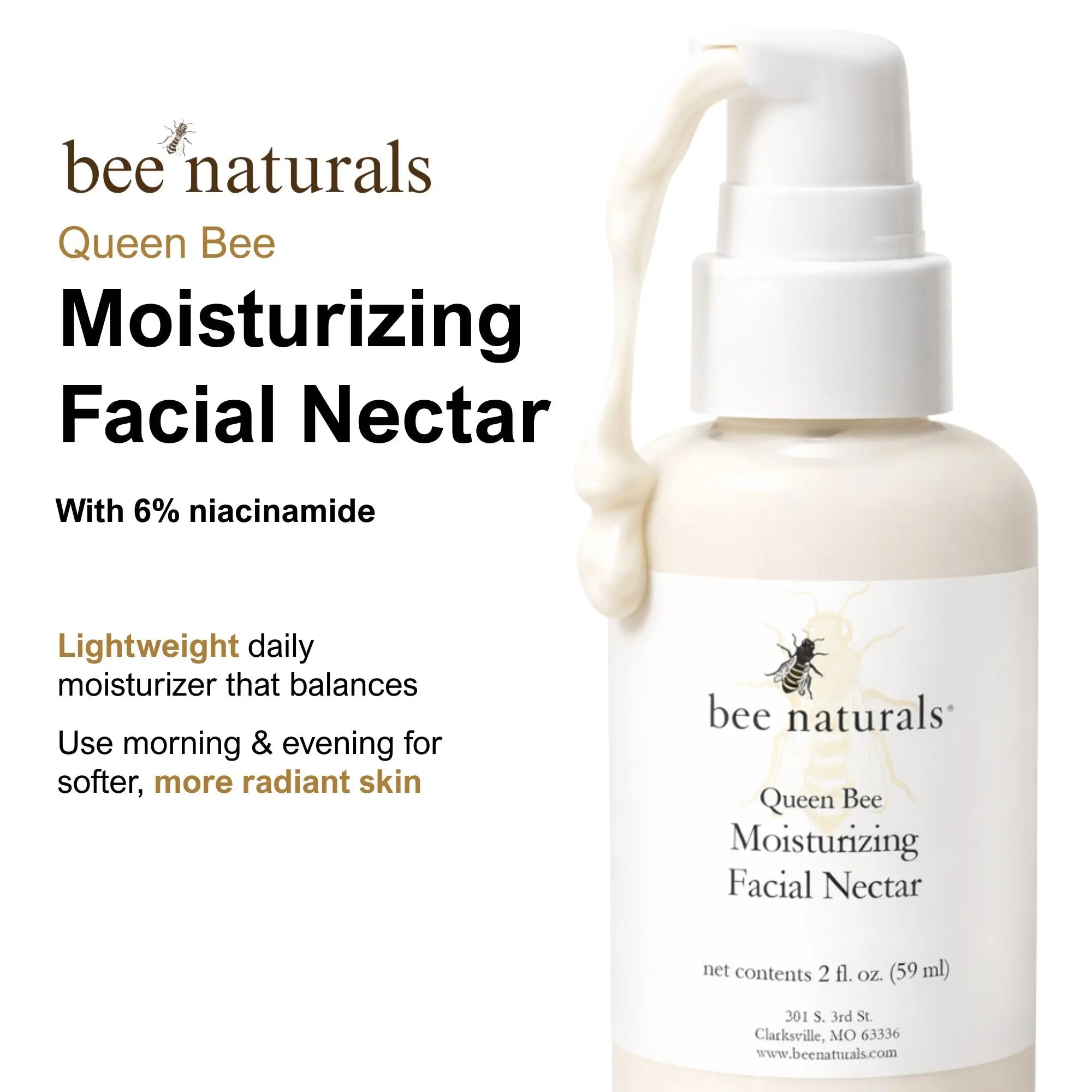 Queen Bee Moisturizing Facial Nectar