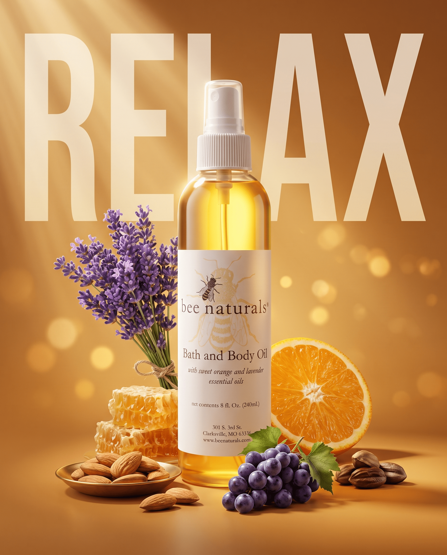 Luxury Bath and Body Oil