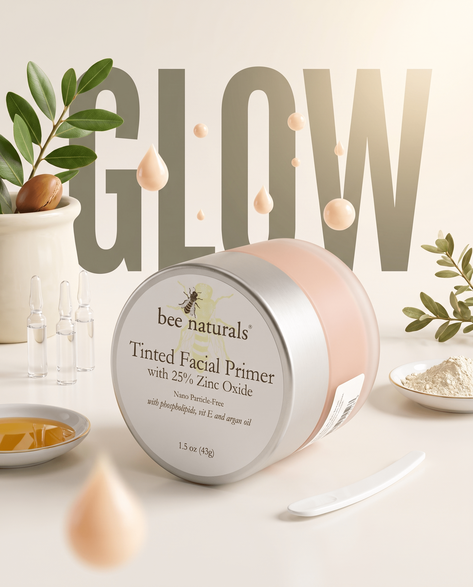 Tinted Facial Primer with 25% Zinc Oxide