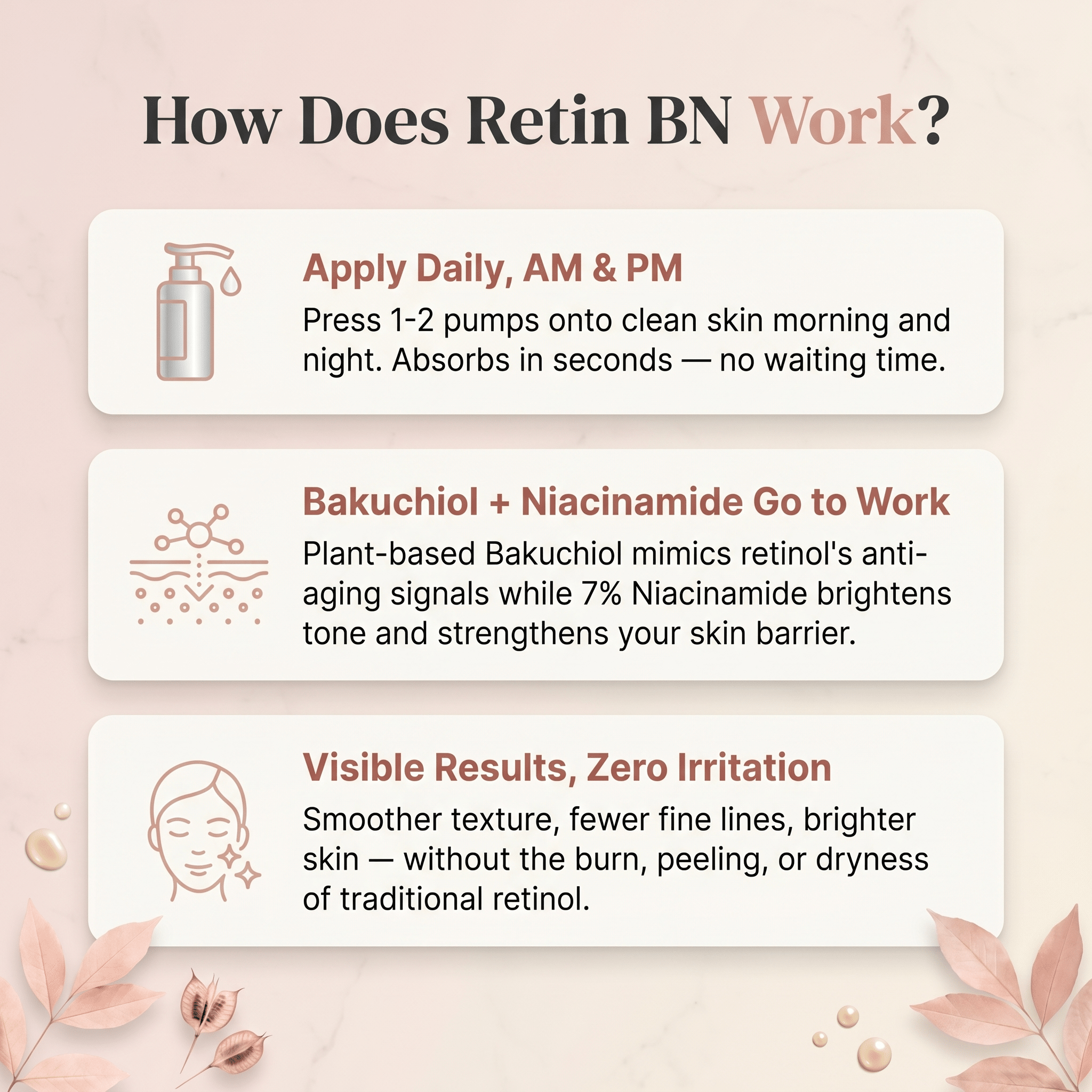 Retin BN Bakuchiol + 7% Niacinamide