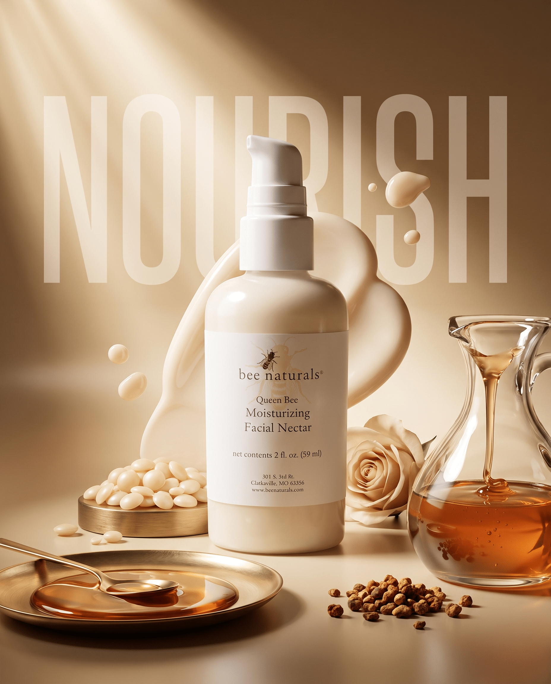 Queen Bee Moisturizing Facial Nectar