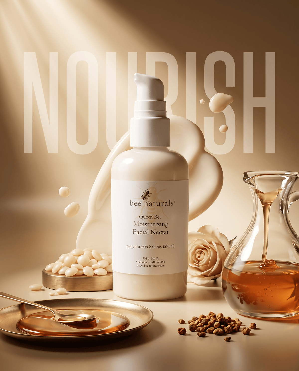 Queen Bee Moisturizing Facial Nectar
