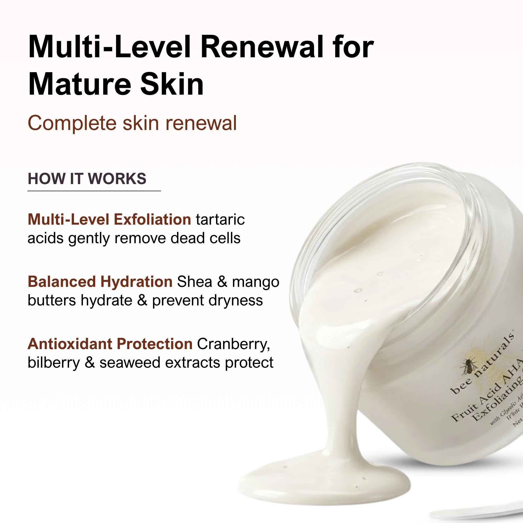 Fruit Acid AHA/BHA Exfoliating Crème