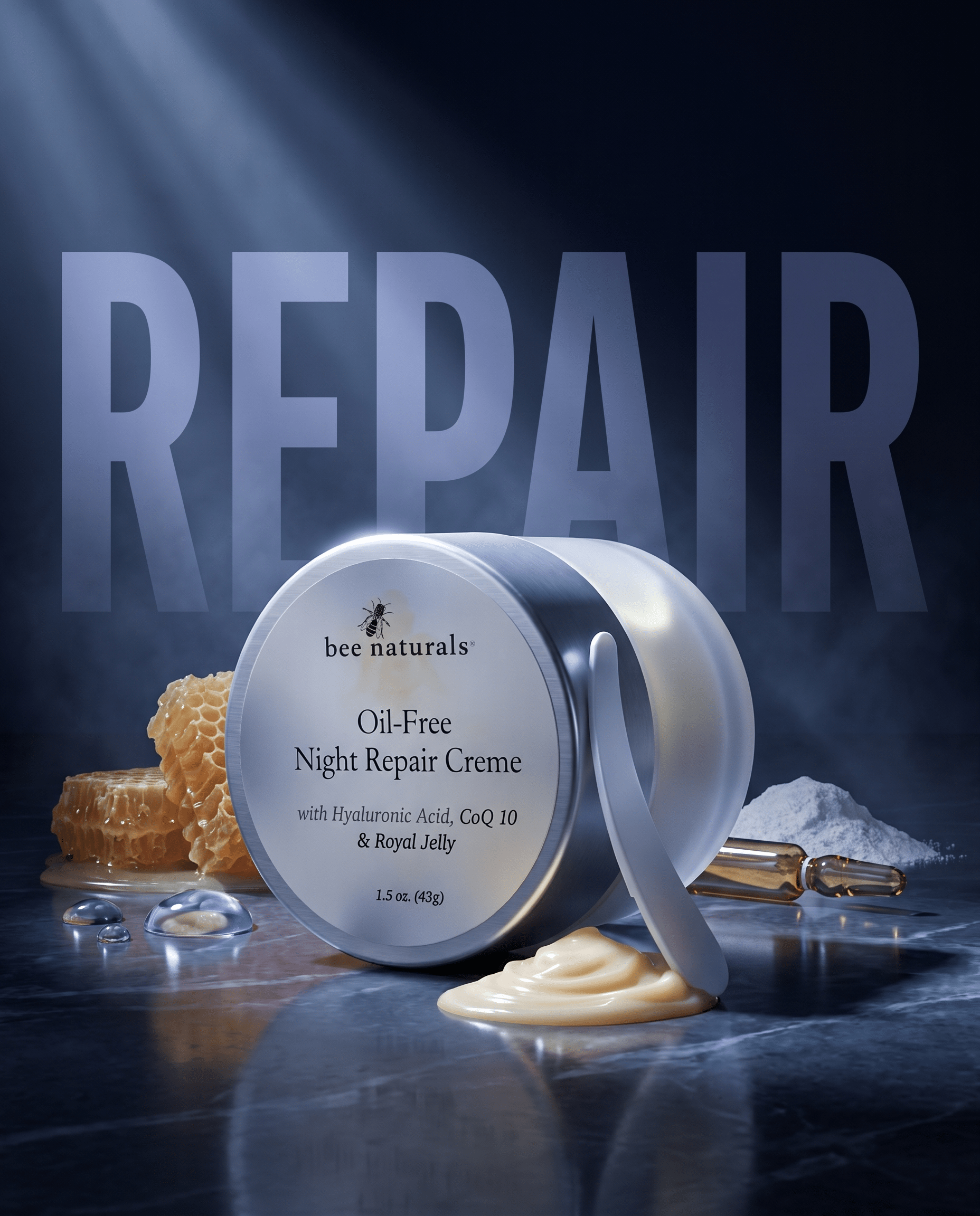 Oil-Free Night Repair Crème
