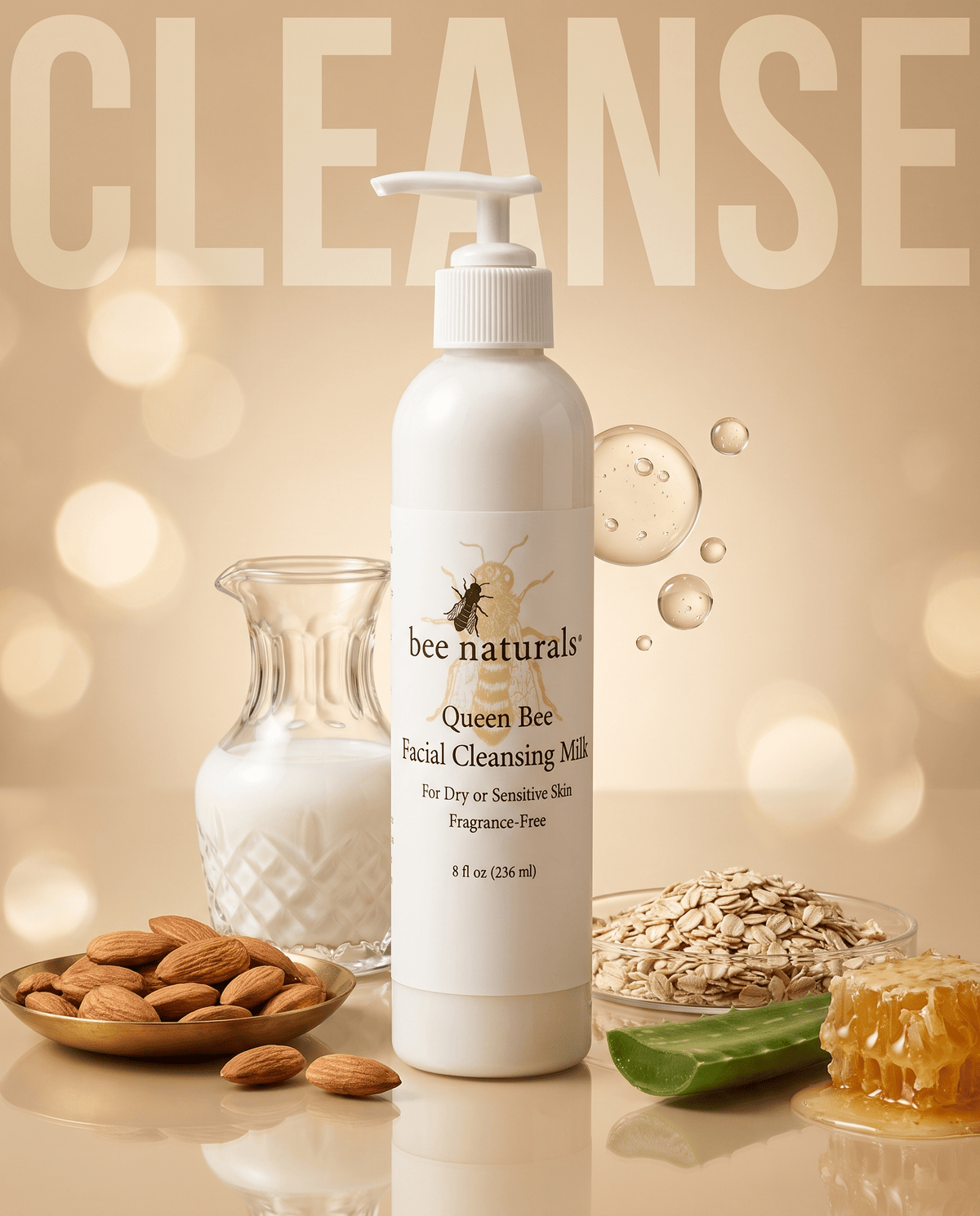 Queen Bee Facial Cleansing Milk
