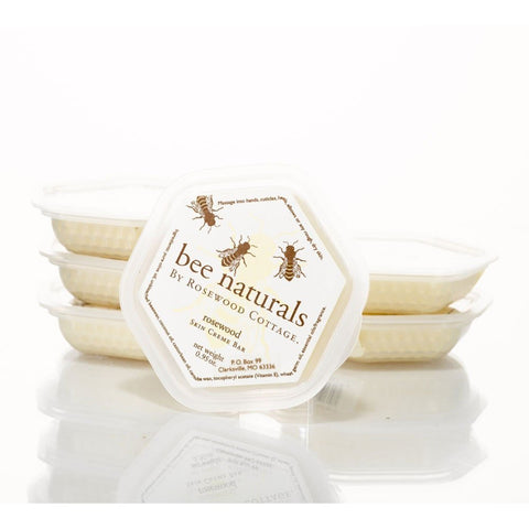 Bee Naturals Skin Crème Bar – Portable Solid Moisturizer with Coconut Oil, Beeswax & Vitamin E | 2 oz | Long - Lasting Hydration for Dry Skin - Bee Naturals