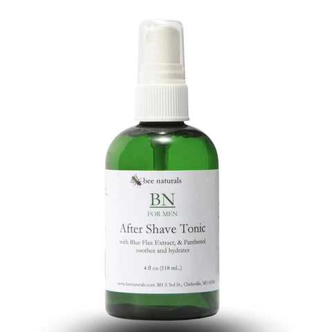 BN for Men Aftershave Tonic – Soothing & Hydrating Post - Shave Care with Witch Hazel, Aloe Vera, Niacinamide & Allantoin – Masculine Fragrance – Available in 2 fl oz and 4 fl oz - Bee Naturals