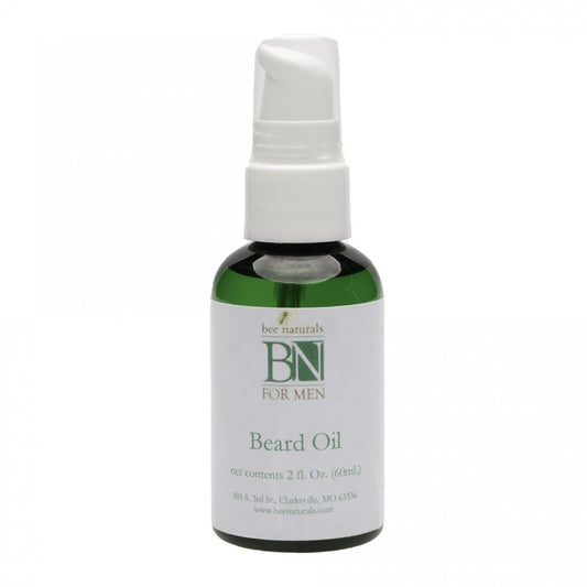 BN For Men Beard Oil – Nourish, Condition, and Tame Facial Hair with Rice Bran Oil, Argan Oil, and Sweet Orange Oil – 2 oz - Bee Naturals