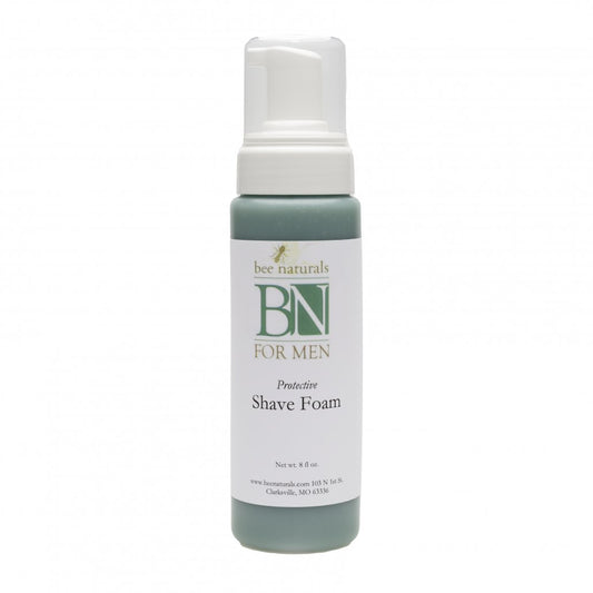 BN For Men Shaving Foam – Hydrating & Nourishing Formula with Coconut Oil Soap, Witch Hazel, and Allantoin for a Smooth, Irritation - Free Shave - Bee Naturals