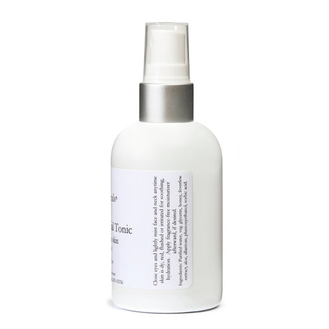 Calming Facial Tonic – Alcohol & Fragrance - Free Hydrating Mist with Feverfew, Aloe, Honey & Glycerin for Sensitive Skin & Rosacea, 4 fl oz - Bee Naturals