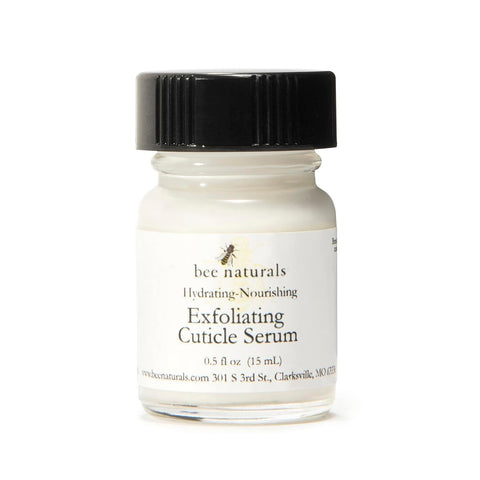 Exfoliating Cuticle Serum Hydrating & Nourishing – AHAs, BHAs, & Vitamin C - Infused Serum for Smoother, Healthier Cuticles - Bee Naturals