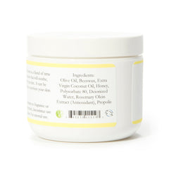 Miracle Skin Creme - All - Natural Hydrating Cream for Full body - Pure Nourishment with Olive Oil, Beeswax & Coconut Oil - Loved globally for Versatility & Trusted by Generations (4 oz) - Bee Naturals