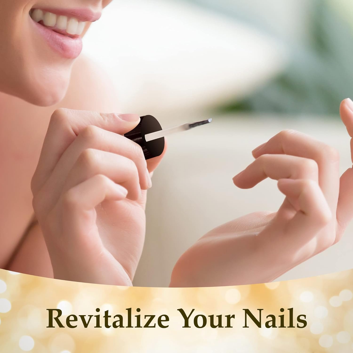 Nail & Cuticle Oil 0.5 oz - Heals Cracked Nails & Rigid Cuticles. Deep moisture for nails and cuticles. Contains rich avocado and castor oils. Massage into nails and cuticles. - Bee Naturals
