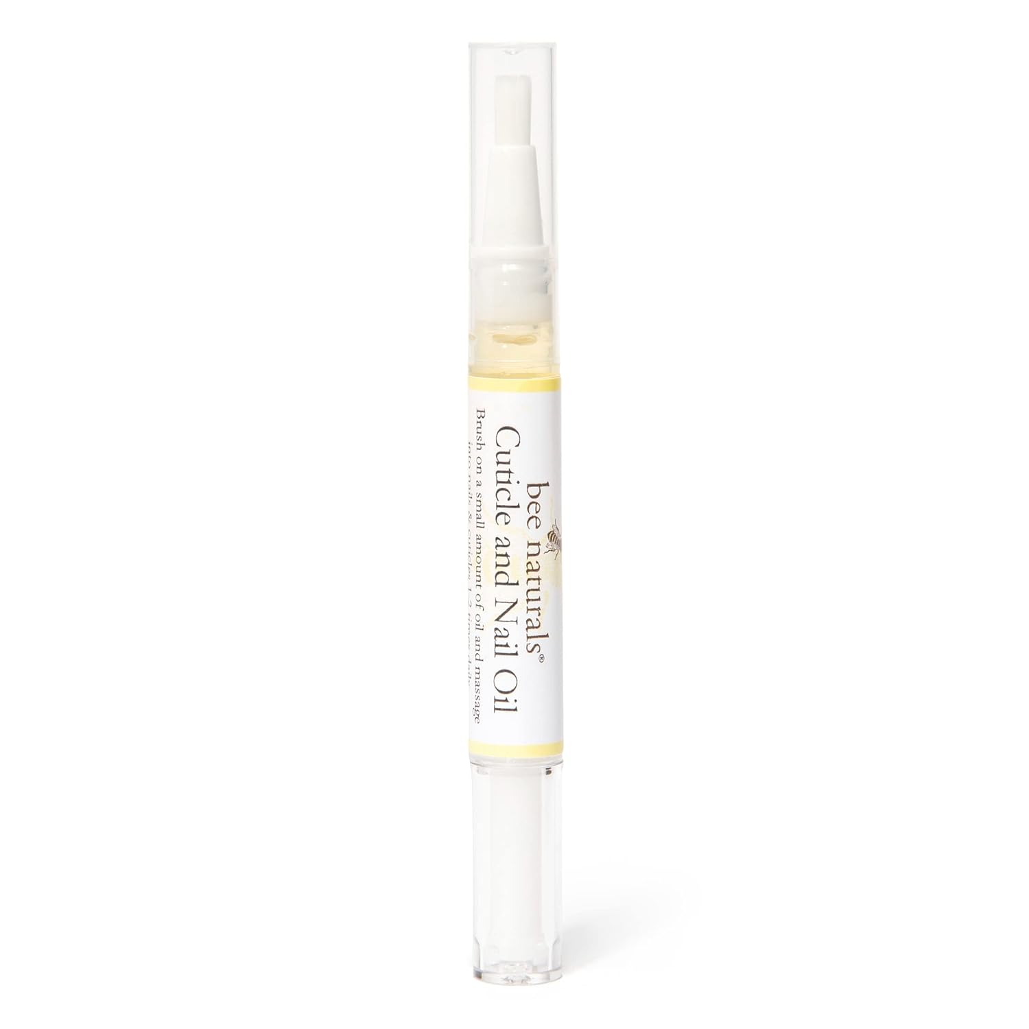 Nail & Cuticle Oil Kit – Nourishing Nail Strengthener with Vitamin E, Olive & Avocado Oils – Lavender Lemon & Tea Tree Aromatherapy – Easy Pen Applicator for Healthy, Revitalized Nails - Bee Naturals