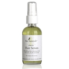 Silicone - Free Hair Serum - Natural Nourishment for Frizz - Free, Silky Hair | Lightweight & Non - Greasy | Argan, Jojoba, & Avocado Oils | 2 oz - Bee Naturals