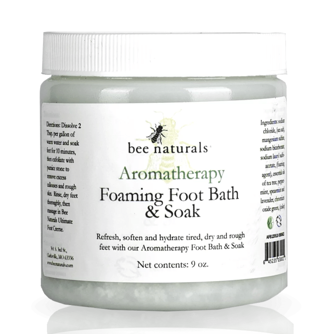 Aromatherapy Foaming Foot Bath & Soak - Bee Naturals Store