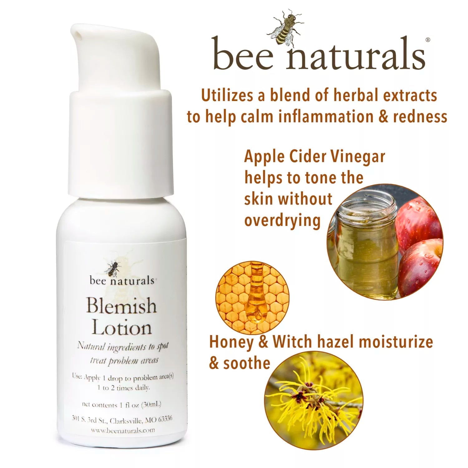 Blemish Lotion - Bee Naturals Store