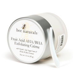 Fruit Acid AHA/BHA Exfoliating Crème - Bee Naturals Store