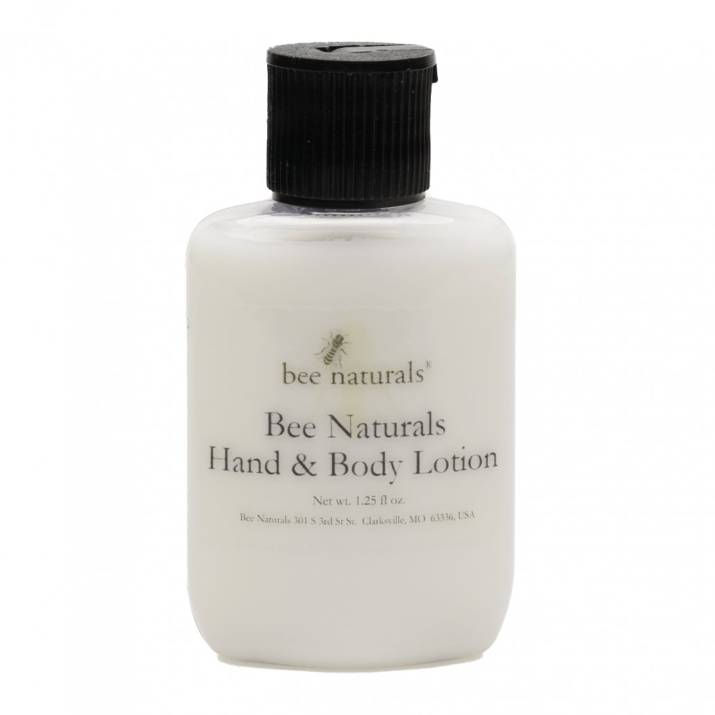 Travel-Size Hand and Body Lotion Fragrance-Free - Bee Naturals Store