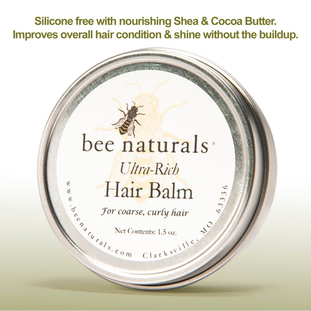 Ultra-Rich Hair Balm For Coarse, Curly Hair - Bee Naturals Store