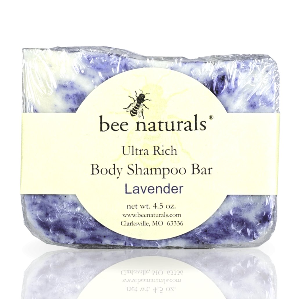 Ultra Rich Lavender Body Shampoo Bar - Bee Naturals Store